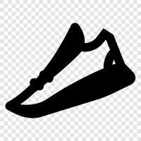 running, sneakers, running shoes for women, running shoes for men icon svg