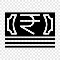 Rupee, Currency, Foreign Exchange, Exchange Rate icon svg