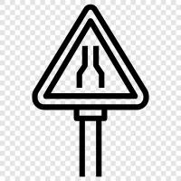 Landstraße, malerische Straße, kurvenreiche Straße, Hinterstraße symbol