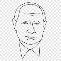 Russian president, strongman, authoritarian, KGB icon svg