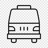 RVs, camping, van, camping gear icon svg