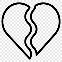 Sad, Heartache, Grief, Loss icon svg