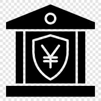 safe banking, secure online banking, online banking, banking security icon svg