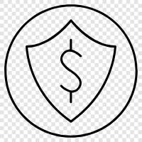 Safe Checking, Safe Investments, Safe Banking, Safe Money icon svg