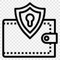 safekeeping, safe investing, insurance, savings icon svg