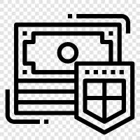 safekeeping, bank, safe, vault icon svg