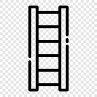 Safety, Rope, Steps, Ladder icon svg