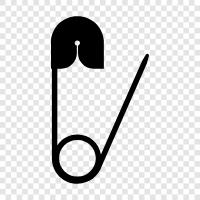 safety pin, safety pins, safety pin holder icon svg