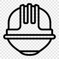 Safety, Construction, Work, Helmet icon svg