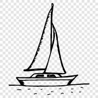 sail, boat, sailing, cruising icon svg