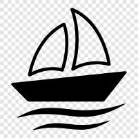 sail, sailing, cruising, yacht icon svg