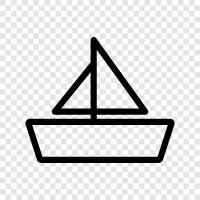 Segeln, Kreuzfahrt, Segelschiff, Yacht symbol