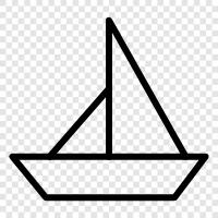 sailing, boat, boating, cruising icon svg