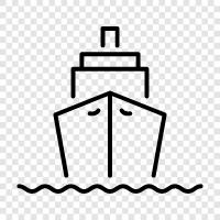 sailing, shipwreck, cargo, sea icon svg