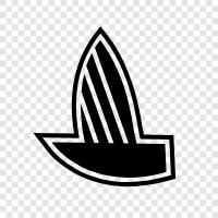 Segeln, Kreuzfahrt, Luxus, Yachtclub symbol