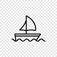 sailing, vessel, boat, sailing vessel icon svg