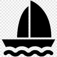 sailing courses, sailing tips, sailing lessons, sailing equipment icon svg