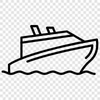 sailing, cruising, yacht, boat icon svg