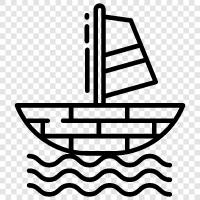 Segeln, Kreuzfahrt, Bootfahren, Segelboot symbol