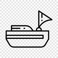 sailing, boat, sailing vessel, sea icon svg