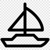 sailing, yacht, cruising, boating icon svg