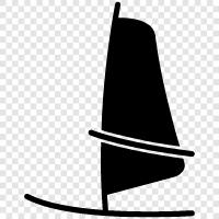 sailing, windsurfing equipment, windsurfing tips, windsurfing icon svg