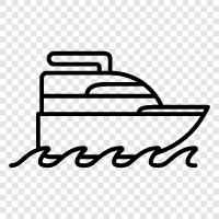 sailing, cruiser, luxury, ocean icon svg