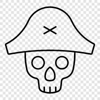 sailor, buccaneer, treasure, booty icon svg