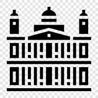 saint pauls cathedral, saint pauls basilica, saint p, saint paul cathedral icon svg