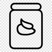 salad dressing, vegan mayonnaise, eggless mayonnaise, oil icon svg