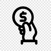 salary, payday, wage, income icon svg