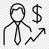 salesman job, salesperson, sales, salesperson salary icon svg