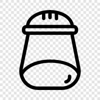 salt cellar, kitchen salt cellar, antique salt cellar, storage container icon svg