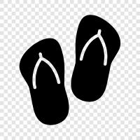 sandal, shoes, summer, beach icon svg