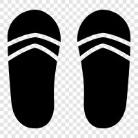 sandals, beach, summer, shoes icon svg