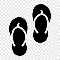 sandals, summer, shoes, sandals for women icon svg