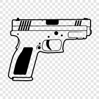 s&w, guns, revolvers, handguns icon svg