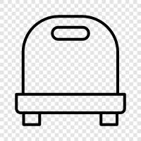 Sandwichmaschine, Sandwichmaschine für Zuhause, Sandwichpresse symbol