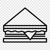 sandwich maker, Sandwich icon svg