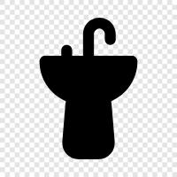 sanitary, bathroom, kitchen, sink icon svg