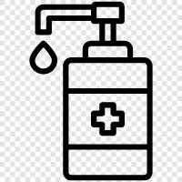 sanitize, hand sanitizing gel, alcohol hand sanitizer, hand sanitizer icon svg