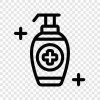 sanitize, germicidal, alcoholfree, antibacterial icon svg