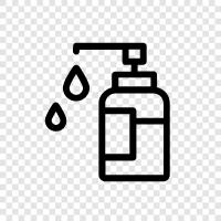 sanitize, disinfectant, sanitizer icon svg