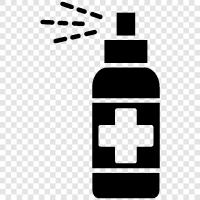 sanitizer, hand sanitizer, antibacterial, sanitize icon svg