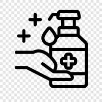 sanitizer, hand sanitizer, sanitize, hand san icon svg