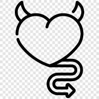 Satan, Lucifer, Beelzebub, Devil s Advocate icon svg