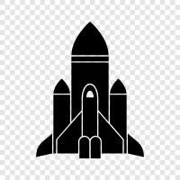 satellite, launch, space, astronomy icon svg