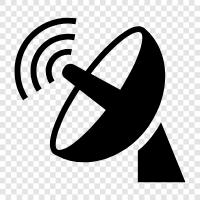 Satellite, Radio, Antenna, Satellite TV icon svg