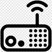 Satellite, Web Radio, Podcasts, Radio icon svg