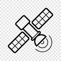 Satellite TV, Satellite Radio, Satellite Navigation, Satellite imagery icon svg